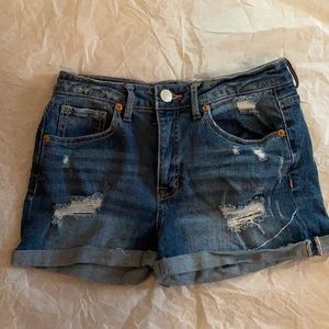 Aeropostale Hi-rise shorty Jean Shorts